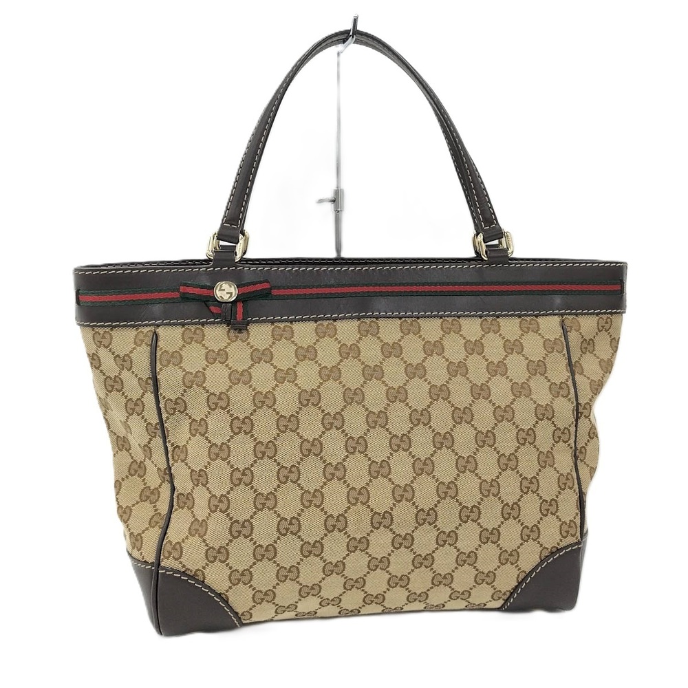 GUCCI handbag GG canvas